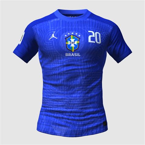 Brazil X Jordan Wc Away Kit Concept Fifa Kit Creator Showcase