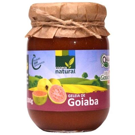 Geleia Org Nica De Goiaba G Coopernatural Gel Ia De Goiaba