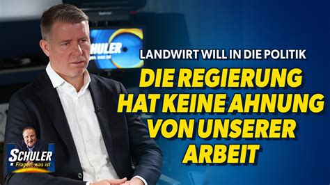 Landwirt klagt an Özdemir hat keine Ahnung von unserer Arbeit auf dem