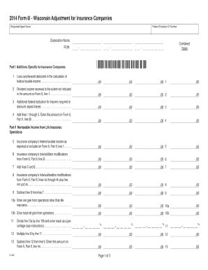 Fillable Online Revenue Wi Ic Form I Wisconsin Adjustment