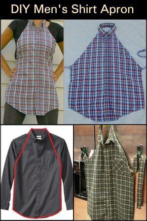 Diy Men S Shirt Apron Craft Projects For Every Fan