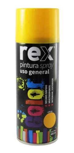 Pintura En Spray Uso General Secado R Pido Rex Ml Cuotas Sin Inter S