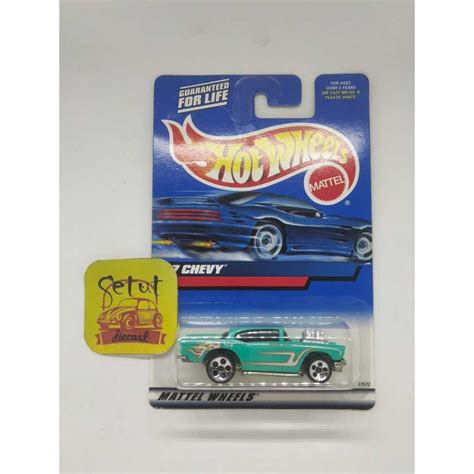 Jual Hot Wheels Hotwheels Chevy Hijau Tosca Blue Card Shopee Indonesia