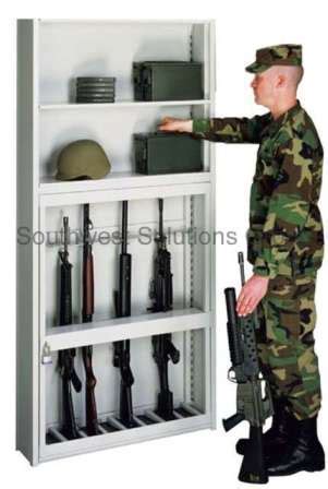 Military Weapon Cabinets Gsa Armory Storage Racks Photos