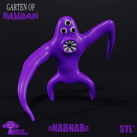 👹 GARTEN OF BANBAN CHAPTER 2 - MONSTER PACK - 3D MODELS STL*・ STL File