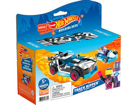 Mega Construx Hot Wheels Track Ripper Kart Teile Klemmbausteine