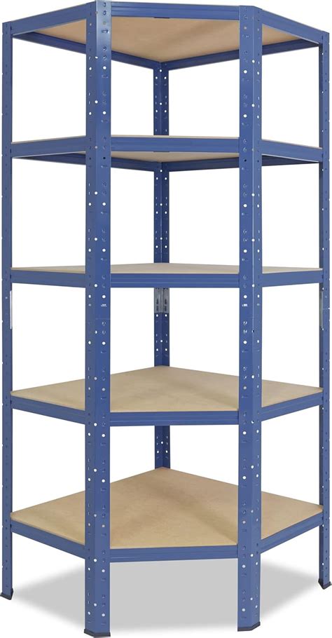 Shelfplaza X X Cm Home Scaffale Angolare Metallo Carichi Pesanti