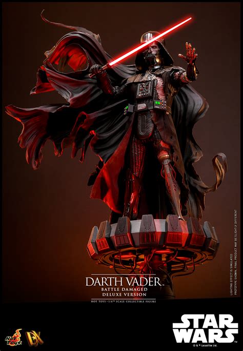 Hot Toys Dx B Star Wars Darth Vader Battle Damaged Deluxe Version Special Edition