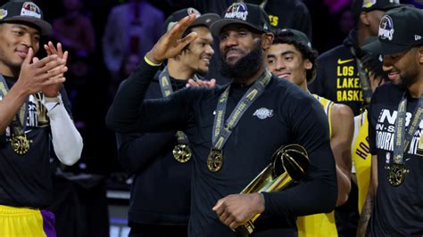 Lebron James Wins First Ever In Season Tournament Mvp After Leading