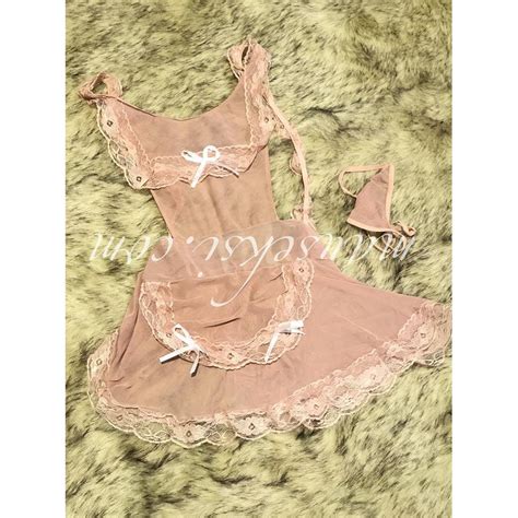 Jual Carla Premium Sexy Lingerie French Maid Costume Cosplay Pelayan S Xl Shopee Indonesia