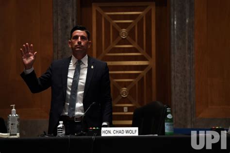 Photo Acting Dhs Secretary Chad Wolf Testifies On Capitol Hill