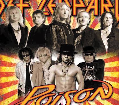 Def Leppard Y Poison Juntos En M Xico Sound Vision M Xico