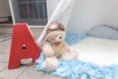 Hot Air Balloon Inspired Birthday Birthday Party Ideas Photo 6 Of 49 Catch My Party