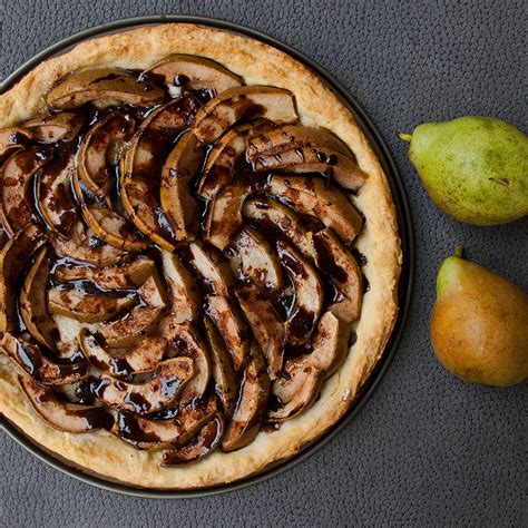 Recette Tarte Aux Poires Chocolat Frangipane