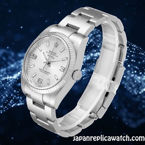 Japan Replica Rolex Air King Sso Men S Rolex Calibre Silver