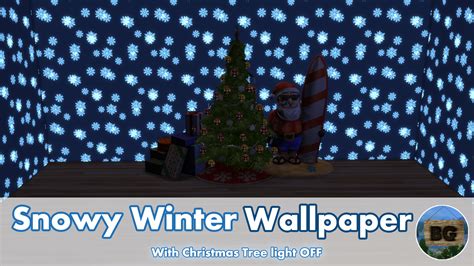 Animated Wallpaper - Snowy Winters - Screenshots - The Sims 4 Build / Buy - CurseForge