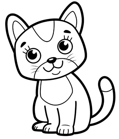 Gato Para Colorir Desenhos Para Imprimir E Pintar Hot Sex Picture