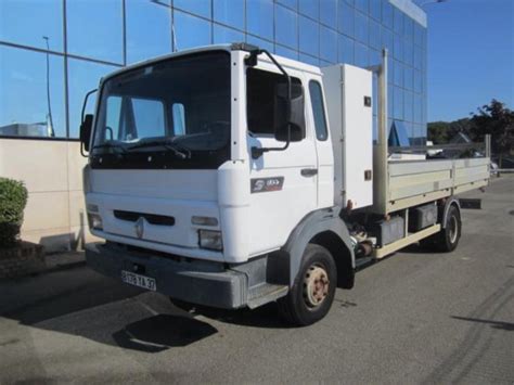 1999 Renault Midliner 135 Flatbed Truck In Limay France