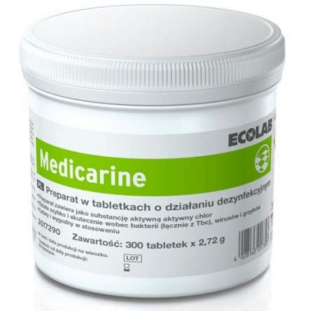 Medicarine Ecolab Chlorowy Preparat 300 Tabletek 7350603333