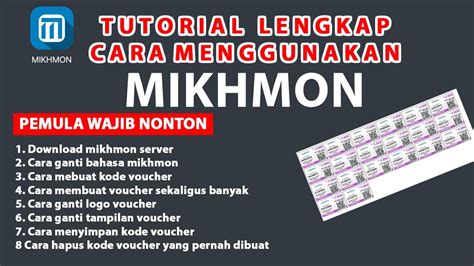 Tutorial Lengkap Menggunakan Mikhmon Pc Tambah Router Cetak Voucher