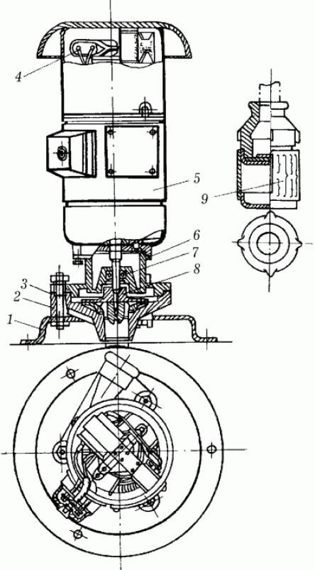 Бытовые электроприборы. Электронасосы. Схема, описание