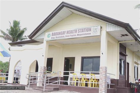 PIA Apat Na Bagong Barangay Health Stations Binuksan Sa Maguindanao