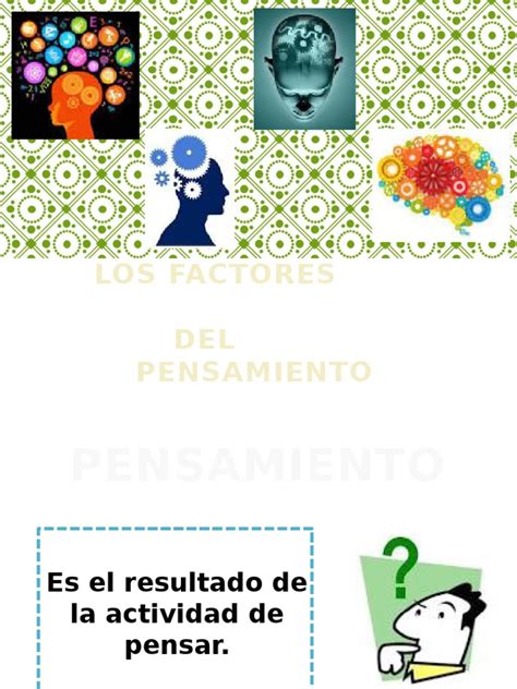 Pdf Los Factores Del Pensamiento Lógica Dokumentips