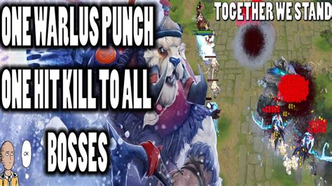 Tusk One Punch Boss Kill Dota 2 Together We Stand Custom Mode