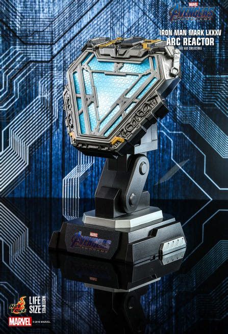 LOOK HERE Hot Toys Iron Man Mark Life Size Arc Reactor From Avengers Endgame Hobbies