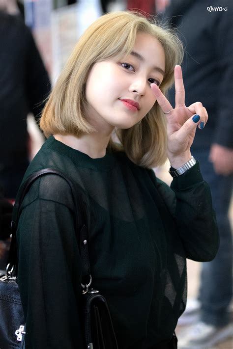 191105 Blonde Jihyo Is A Blessing R Twice