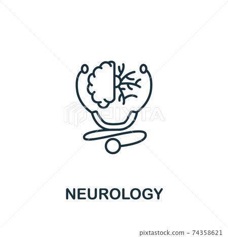 Neurology Icon From Medical Collection Simple Stock Illustration