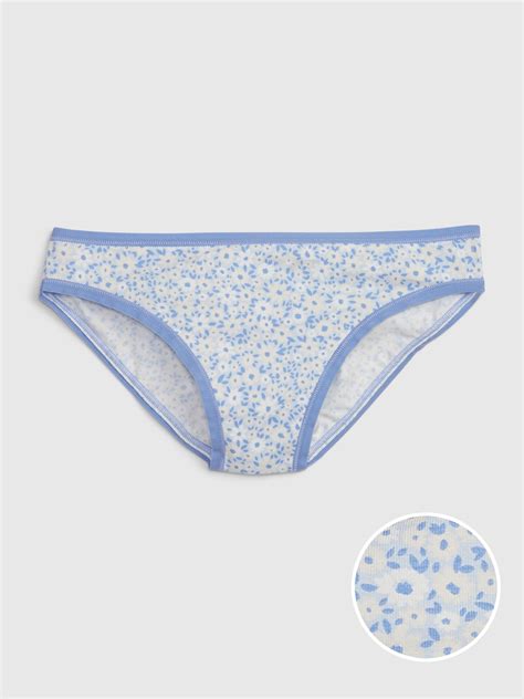 Gap Organic Stretch Cotton Bikini Blue 568216152