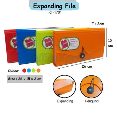 Jual Expanding File B6 Map Sekat Expanding Dokumen File 1701 Map