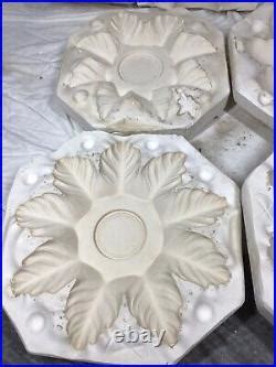 Vintage 1974 Atlantic CHRISTMAS TREE Ceramic Slip Casting Mold Set A64 A B