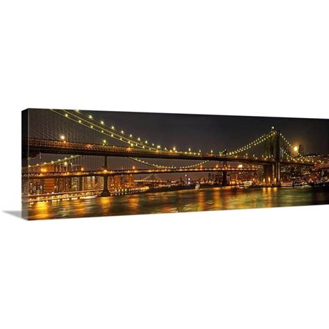 GreatBigCanvas Three Bridges By Natalie Mikaels Canvas Wall Art