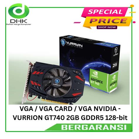 Jual Vga Vurrion Nvidia Gt Gb Gddr Bit Shopee Indonesia