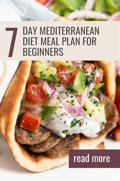 7 day mediterranean diet meal plan for beginners – Artofit