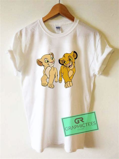 Disney Lion King Simba And Nala Graphic Tee