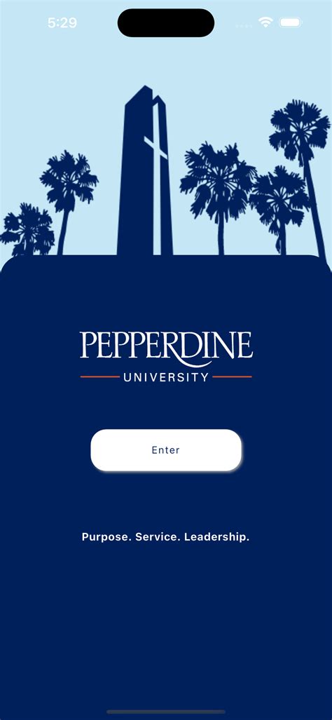 NSO on the Pepperdine App | Pepperdine University | Seaver College