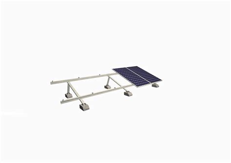 Durable Solar Panel Flat Roof Mounting Kits Rapid Installation