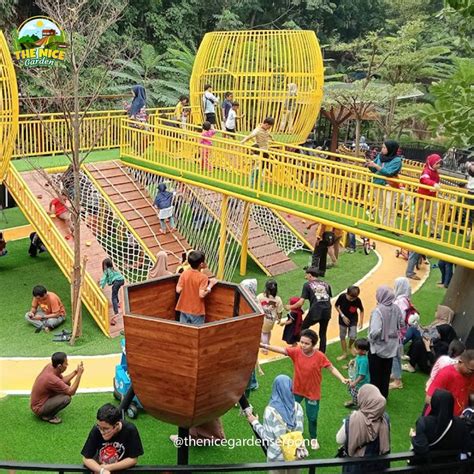 Wisata The Nice Garden Serpong Lokasi Rute Harga