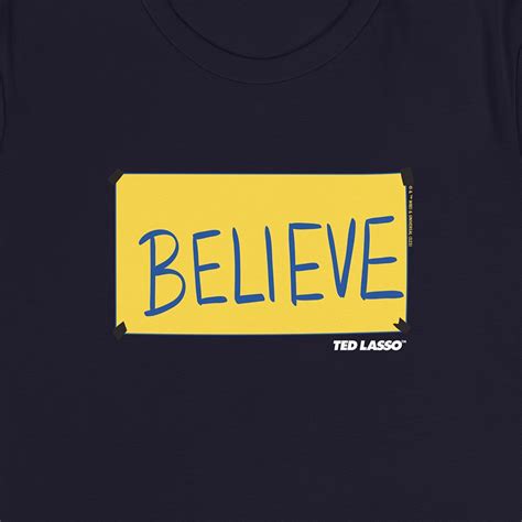 Ted Lasso Believe Sign Women S T Shirt Warner Bros Shop