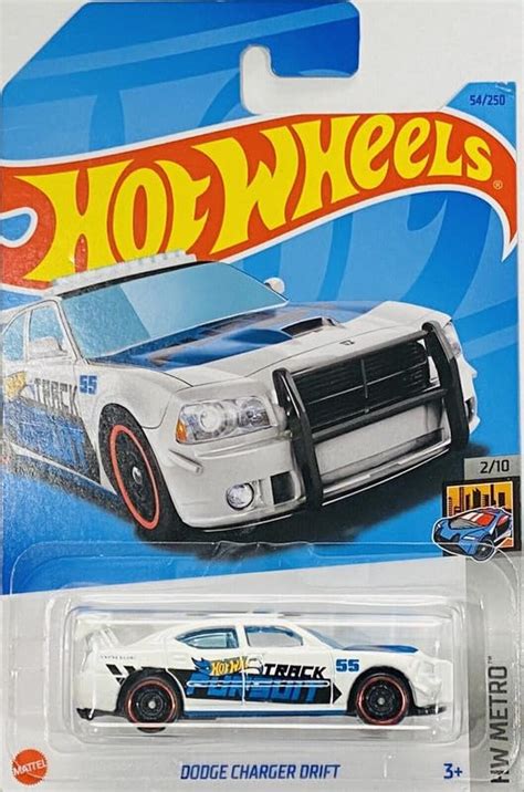Hot Wheels Dodge Charger Drift HW Moto Ages And Up White Amazon In Toys Games