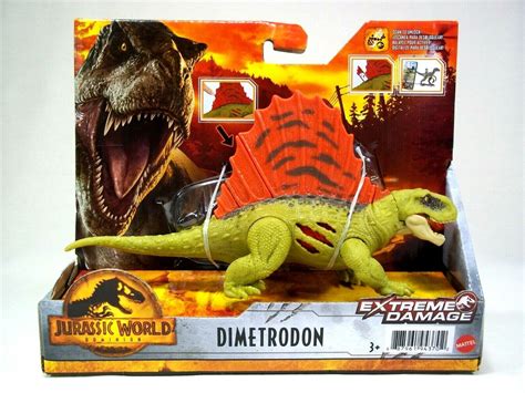 Jurassic World Dominion Dimetrodon Extreme Damage Riccitoys