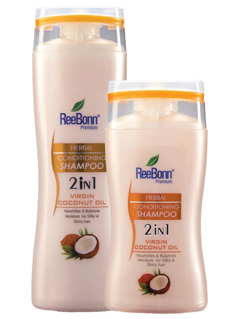 2 In 1 Virgin Coconut Oil Conditioning Shampoo Reebonn Cosmetics