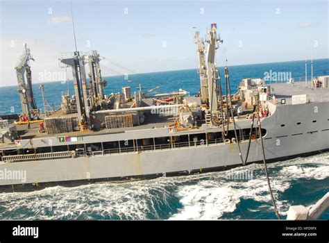 The Fleet Replenishment Oiler Usns John Lenthall T Ao 189 Refuels The