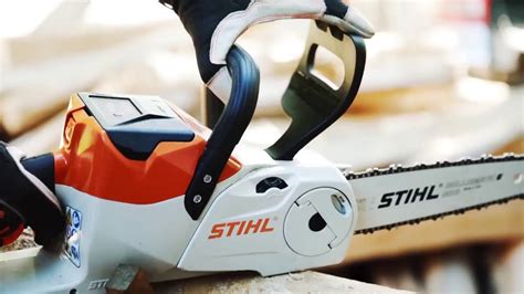 The STIHL Cordless Chainsaw MSA 120 C BQ YouTube