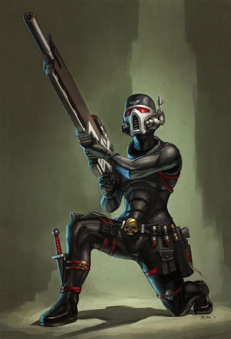 Wh40k Assassin By Jeffszhang On Deviantart