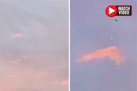 Alien News Triangular ‘craft’ Pictured Escorting Object In Orlando Sky Daily Star