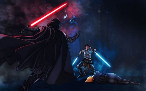 Darth Revan Vs Starkiller